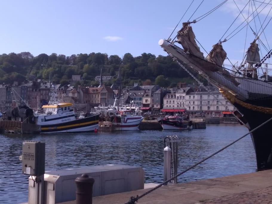 Cote Lavoir A Honfleur, Parking Prive, Ascenseur Exterior foto